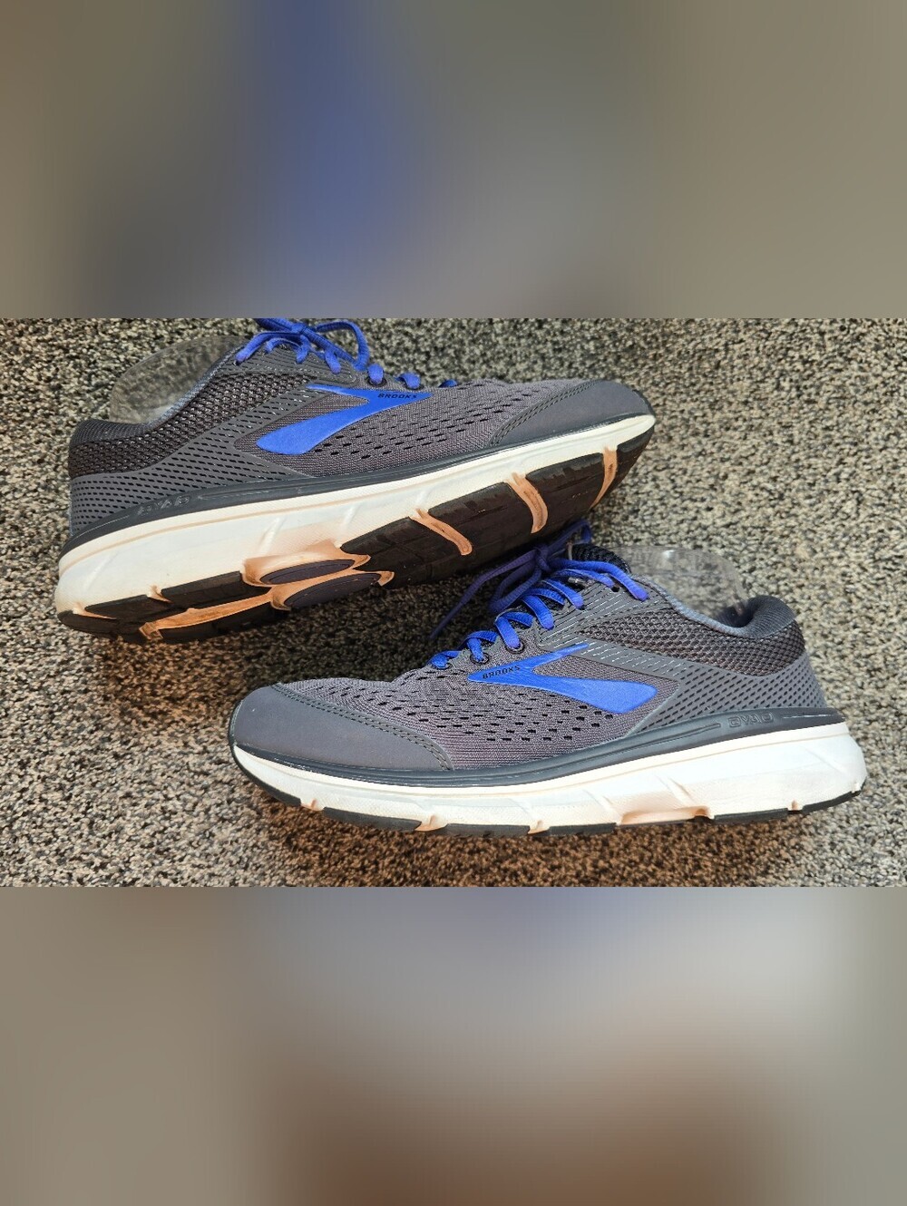 Brooks Dyad 10 Women's Running Shoes - Grey Blue Athletic Sneakers - Size 9 - Picture 5 of 9